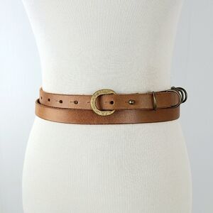 Free People We The Free Carter Genuine Leather Waist Wraparound Belt